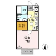 パルハイム2003 A/B/Cの間取り画像