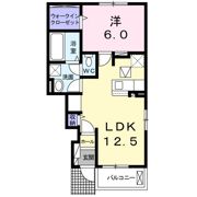 ヴィラ・コートⅠの間取り画像