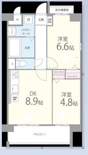 ブラハイツの間取り画像