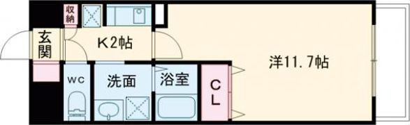 THE RESIDENCEPARK佐賀駅南Ⅰの間取り画像