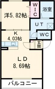 コルツの間取り画像