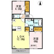 イオス B棟の間取り画像
