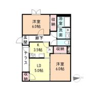 ロイヤルコート壱番館の間取り画像