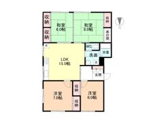 コーポ志村の間取り画像