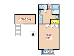 フェリオS Ⅰの間取り画像