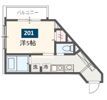 MELDIA淵野辺Ⅳの間取り画像
