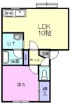 レジデンスM－2の間取り画像
