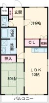 ローズガーデンCOMOの間取り画像