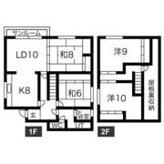 小樽市幸2戸建の間取り画像