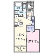 サンルミエール Ⅰの間取り画像