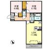 プランドール蒲生南町Ⅱの間取り画像
