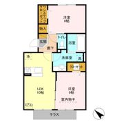 イルソーレ吉川美南 アランチャの間取り画像