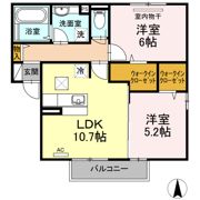 フェリーチェ B棟の間取り画像