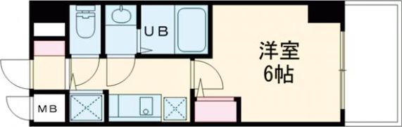 エスリードレジデンスグラン神戸三宮シティの間取り画像