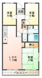ベルⅡの間取り画像