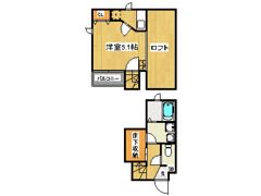 コンフォートベネフィスジオ今宿駅前の間取り画像