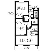 キャトル・セゾンⅡの間取り画像