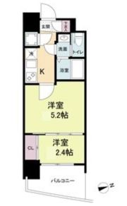 セレニテ神戸プリエの間取り画像