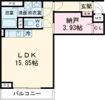 ドゥナーレ名駅西の間取り画像