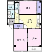 ローズパーク戸ケ崎の間取り画像