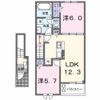 フルールⅠの間取り画像