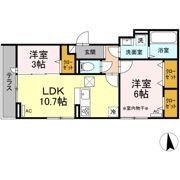 Dーroom Cinnamonの間取り画像