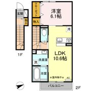 メゾンベール南多摩の間取り画像