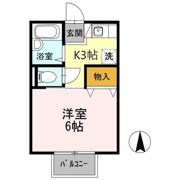 コーポAlyssumの間取り画像