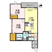セジュール神楽田の間取り画像