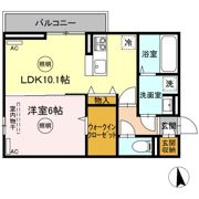 カルテット D棟の間取り画像