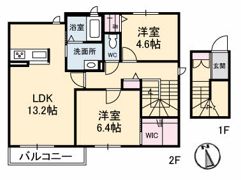 オークリーフの間取り画像