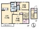 オークリーフの間取り画像