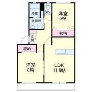 サンレイクの間取り画像