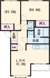 ソレイユAの間取り画像