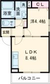 Felice枝光の間取り画像
