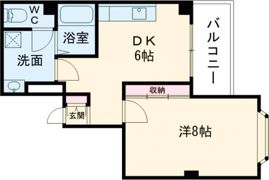 白蘭マンションの間取り画像