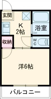 セピアコートの間取り画像