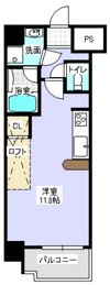 グランドポレストーネ大手町弐番館の間取り画像