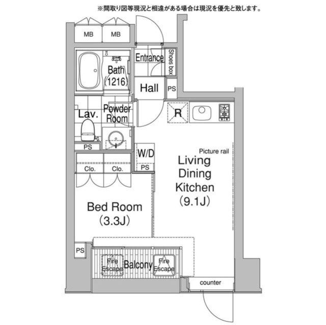 間取図