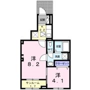 ラ・フロレゾンの間取り画像