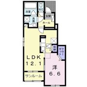 サン ルミエール3の間取り画像