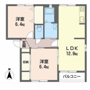 エストヴィルⅡの間取り画像