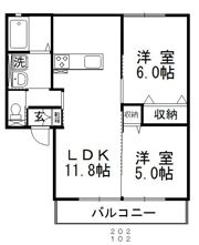 キャンベルCの間取り画像