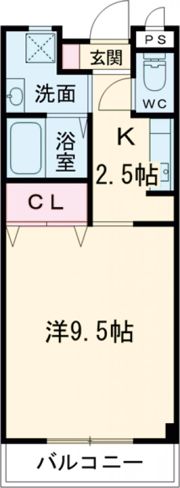 スプルース泉ヶ丘Ⅱの間取り画像