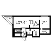 CITY RESIDENCE栄通(シティレジデンス栄通)の間取り画像