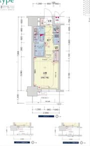 プレサンス名古屋STATIONルミアスの間取り画像