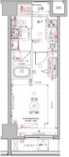 クレヴィスタ押上の間取り画像