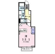 シャトーミロワールの間取り画像