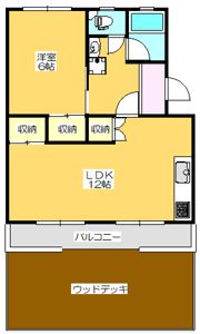 パルティーレ八万町の間取り画像