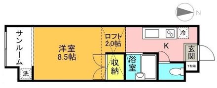 ABCタケワラコートの間取り画像